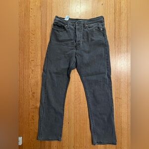 Grey Levi’s wedgie straight jeans size 29